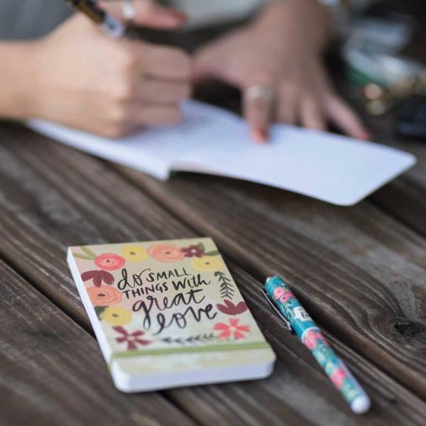 Do Small Things with Great Love Pocket Notepad