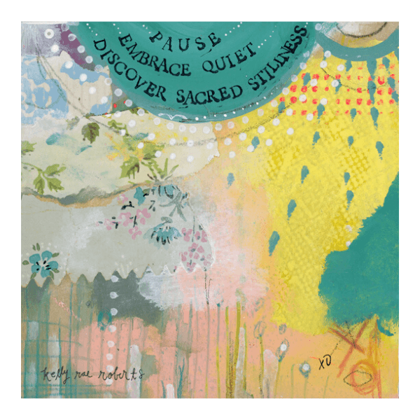 Kelly Rae Roberts Sacred Stillness Matted Print | Artist Signed